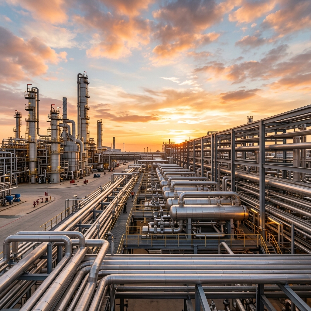 Industrial heat exchanger equipment for oil and gas procurement